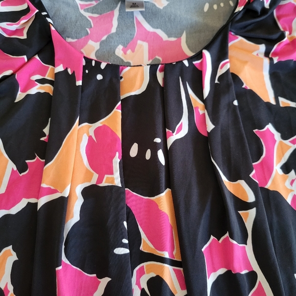 Worthington Colorful Sleeveless Career Top Size Medium - Picture 5 of 6